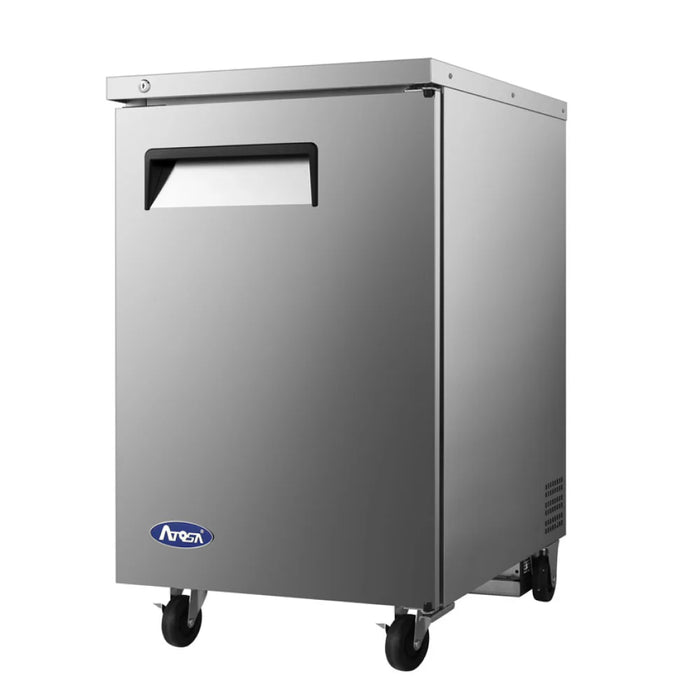 Atosa MBB23GR 23" Solid Door Back Bar Cooler - 8.2 Cu.Ft.