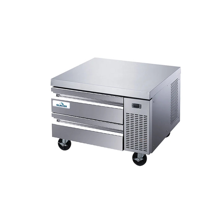 Glacier GCB-36 36" 2-Drawer Refrigerated Chef Base - Kitchen Equipped