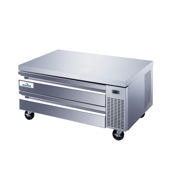 Glacier GCB-48 48" 2-Drawer Refrigerated Chef Base - Kitchen Equipped