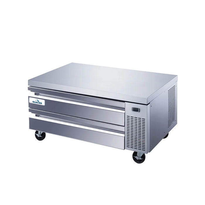 Glacier GCB-52 52" 2-Drawer Refrigerated Chef Base - Kitchen Equipped