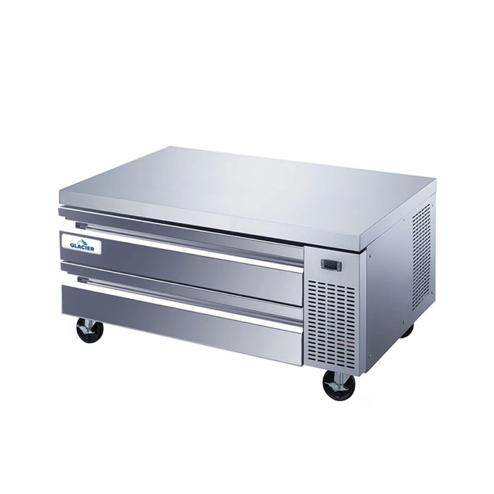 Glacier GCB-60 60" 2-Drawer Refrigerated Chef Base - Kitchen Equipped