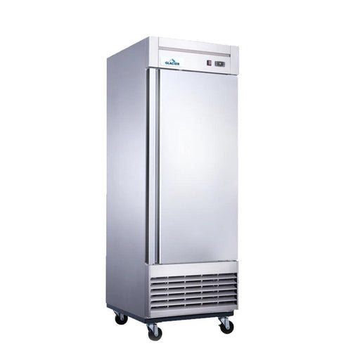 Glacier GF-1 27" Bottom Mount Solid 1-Door Reach-In Freezer - Kitchen Equipped