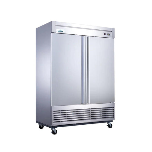Glacier GF-2 55" Bottom Mount Solid 2-Door Reach-In Freezer - Kitchen Equipped
