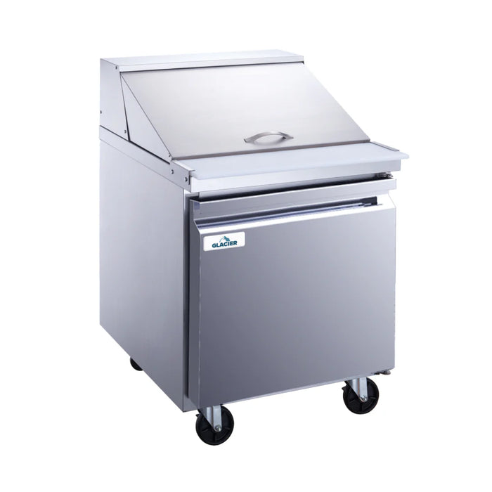 Glacier GMT-29-12 29" 1-Door Mega Top Prep Table