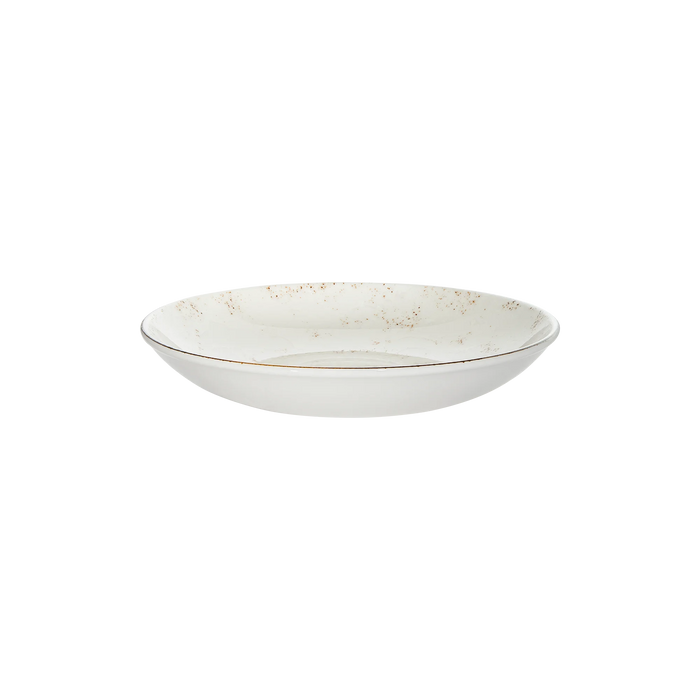 Bonna Grain 9.75" Gourmet Round Porcelain Bloom Deep Plate
