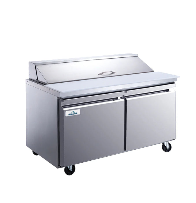 Glacier GST-60-16 60" 2-Door Salad/Sandwich Prep Table