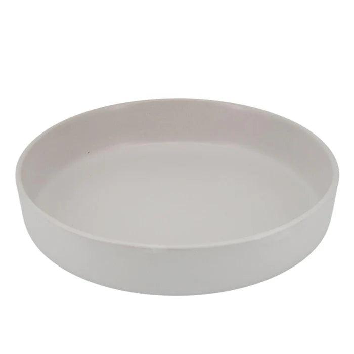 Gourmet ST/4 Stoneware Dinner Bowls 22CM Lisbon white - Kitchen Equipped