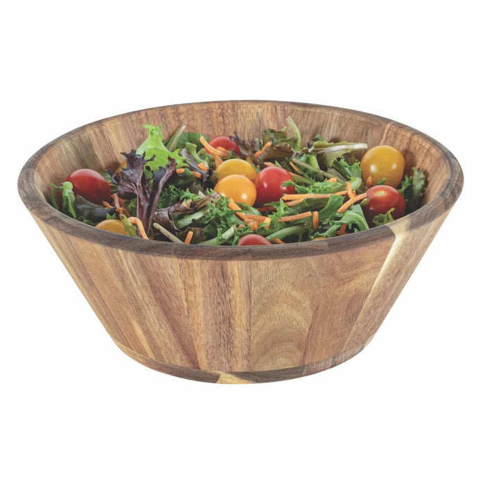 Acacia Wood Serving Bowl 28x11CM - Kitchen Equipped