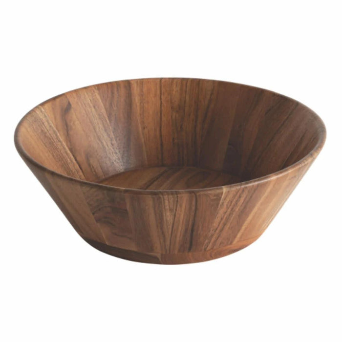 Acacia Wood Serving Bowl 28x11CM - Kitchen Equipped