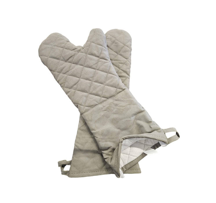 Oven Mitts With Flame Retardant Coating - Kitchen Equipped