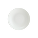 Bonna Iris White 9.75" Gourmet Round Porcelain Bloom Deep Plate
