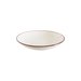 Bonna Linea Burgundy 7.75" Gourmet Round Porcelain Deep Plate