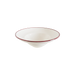 Bonna Linea Burgundy 9" Porcelain Bowl