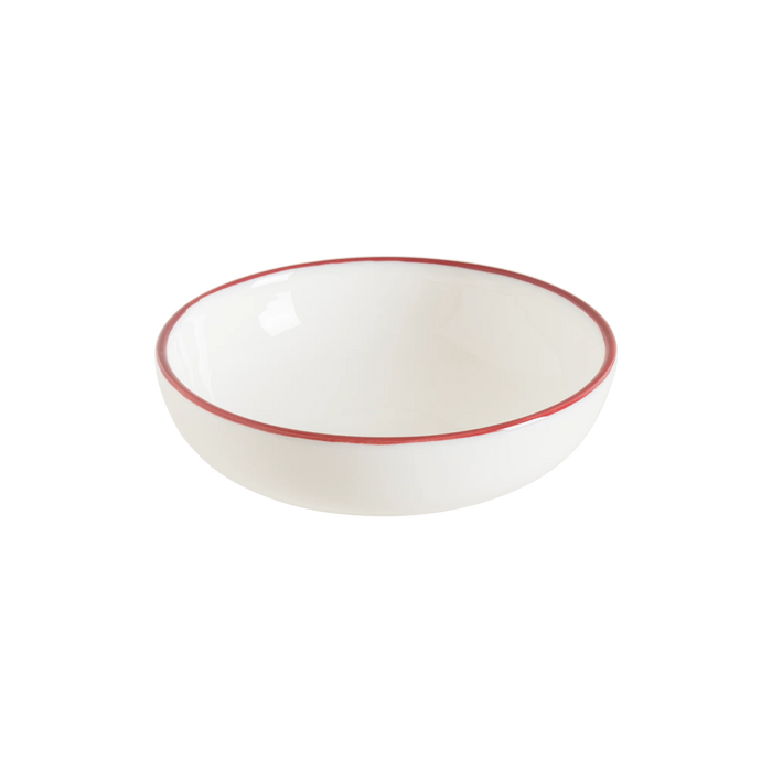 Bonna Linea Burgundy 4" Hygge Porcelain Deep Plate