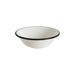 Bonna Linea Black 6.5" Gourmet Round Porcelain Bowl