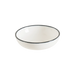 Bonna Linea Black 4" Hygge Porcelain Deep Plate