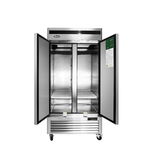 Atosa - 39" Bottom Mount 2 Door Reach-In Refrigerator - MBF8506GR - Kitchen Equipped