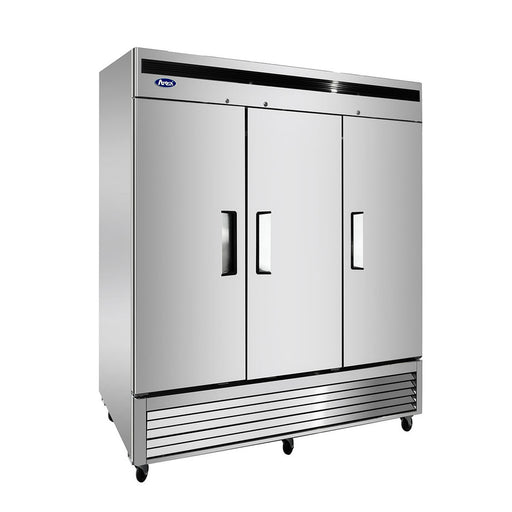 Atosa MBF8504GR 82″ 3 Door Solid Reach In Freezer - Kitchen Equipped