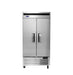 Atosa MBF8502 39.5" Bottom Mount Slim Solid 2-Door Reach-In Freezer - 28.5 Cu. Ft. - Kitchen Equipped