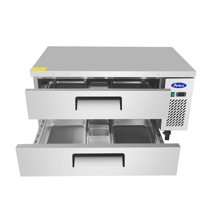 Atosa - MGF8448GR — 36″ Refrigerated Chef Base - Kitchen Equipped