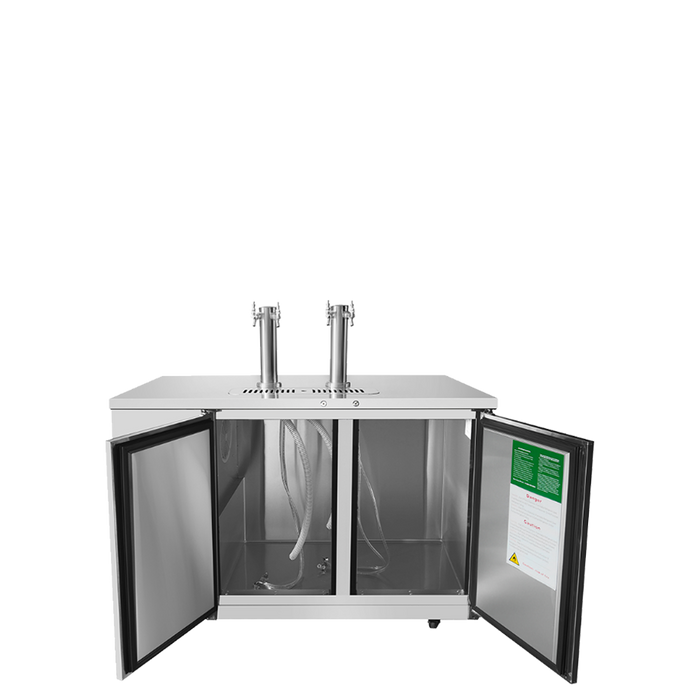 Atosa - MKC58GR — 58″ Direct Draw Keg Cooler - Kitchen Equipped