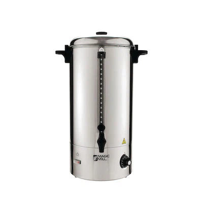 Magic Mill -  Stainless Steel 100 Cup Hot Water Urn - Kitchen Equipped