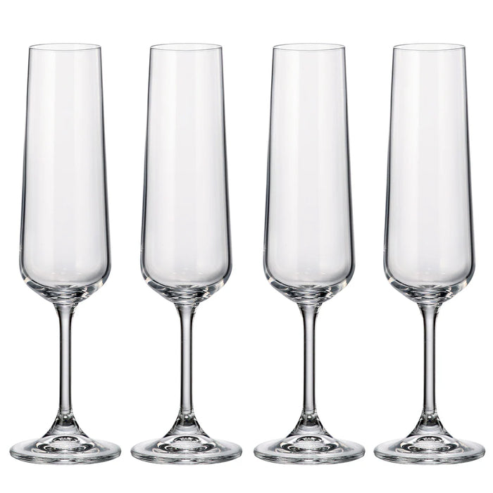Maison forine marta champagne flute glasses set of 4 - MFM2054