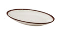 Yanco Nature Art Melamine 10 1/2" X 5 1/4" X 1 1/2" DEEP OVAL PLATE - Kitchen Equipped