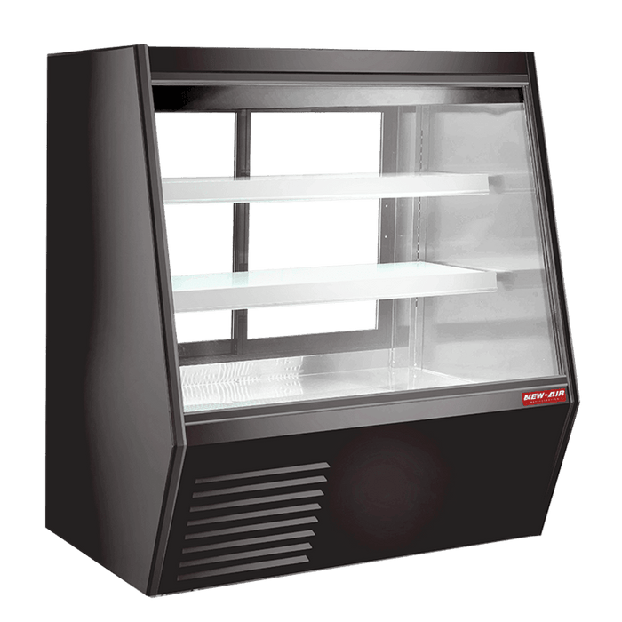 New Air - 48" Gravity Coil Display Case - Kitchen Equipped