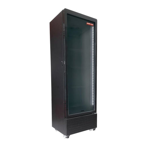 New Air Commercial 23″ 8.1 Cu. Ft. Glass Door Merchandiser REFRIGERATOR (NGR-23-71H) - All Black