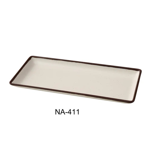 Yanco Nature Art 4.88'' Melamine Appetizer Plate - Kitchen Equipped