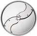 eurodib - 650077 Stainless steel shredding disc with S-blades 5/32″ x 5/32″ (4×4 mm) - Kitchen Equipped