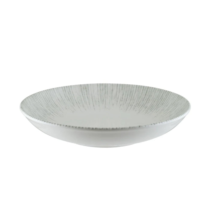 Bonna Iris 9.75" Gourmet Round Porcelain Deep Plate - IRSBLM25CK