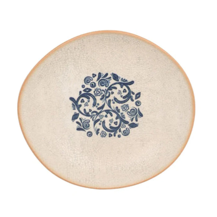 Bonna Viento 10.25" Gourmet Oval Porcelain Deep Plate - S-MT-VIEVAO26CK