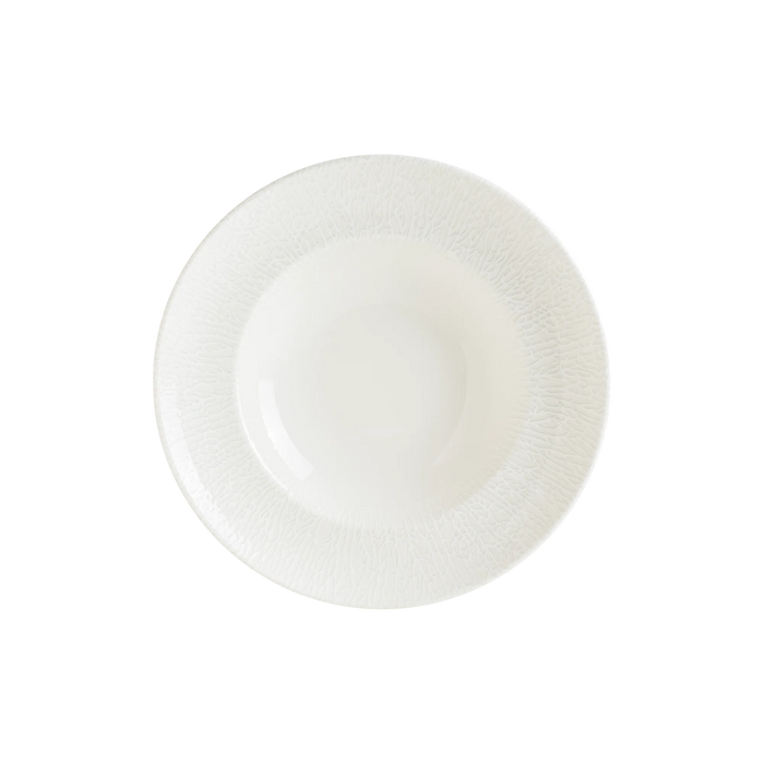 Bonna Radix 10.5" Gourmet Round Porcelain Deep Plate