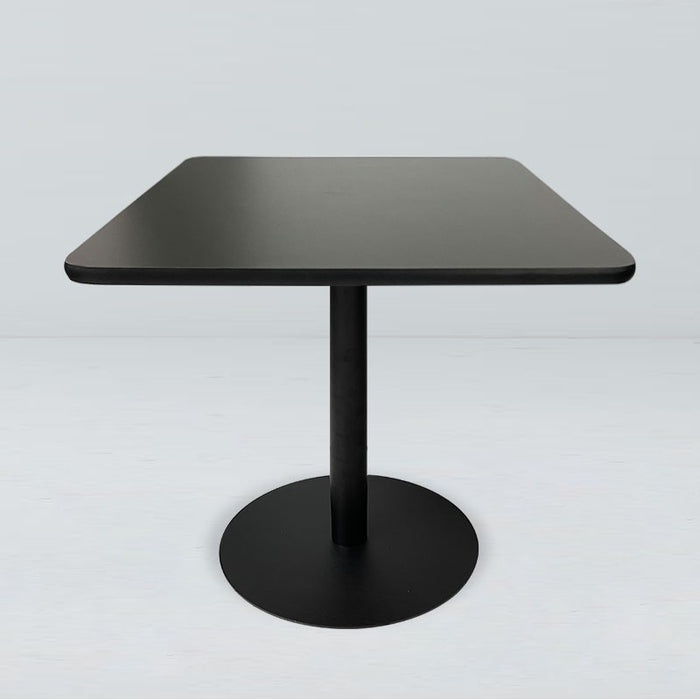 Square restaurant table with round base (RTRB-SQUARE-30)