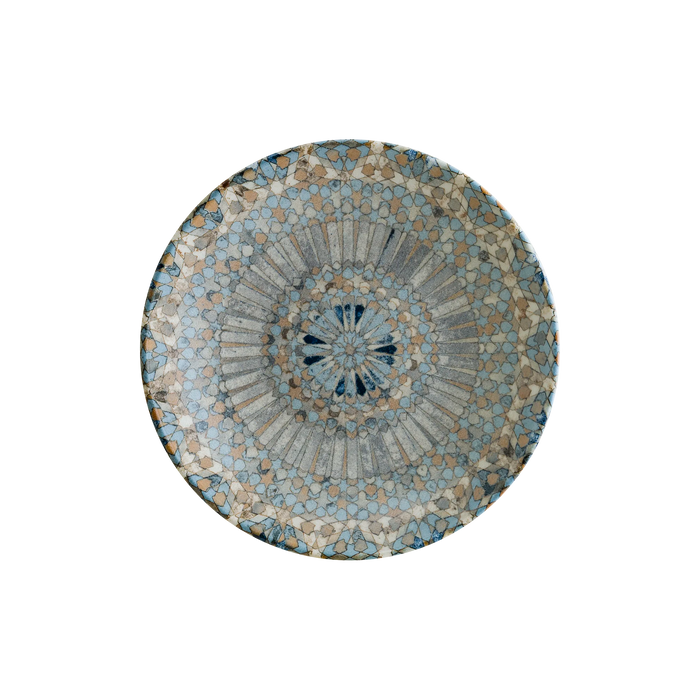 Bonna Luca Mosaic 9.75" Bloom Deep Plate - S-MT-LUCMZBLM25CK
