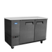 Atosa - SBB59GRAUS2 — 59″ Black Shallow Depth Back Bar Cooler - Kitchen Equipped
