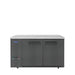 Atosa - SBB59GRAUS2 — 59″ Black Shallow Depth Back Bar Cooler - Kitchen Equipped
