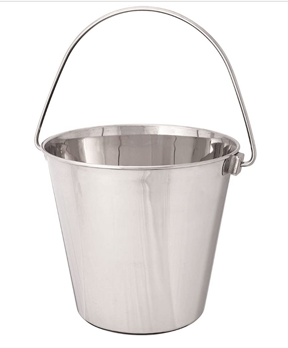 Kitchen Equipped -  Stainless Steel Buckets champagne