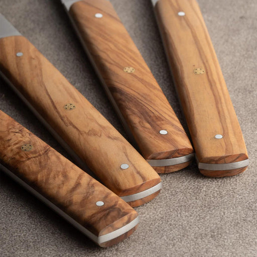 Steak Knife Kit - Olivewood - Kitchen Equipped