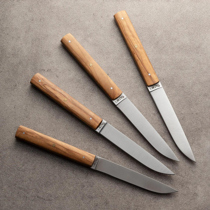 Steak Knife Kit - Olivewood - Kitchen Equipped