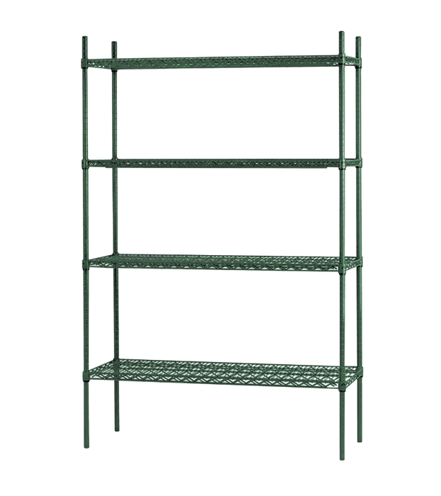 Thorinox - GREEN EPOXY WIRESHELF UNIT - TGES - Kitchen Equipped