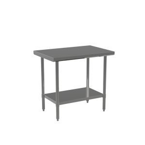 Atosa - ST3660EC - 36″ x 60″ Work Table Flat Top Shelf Style