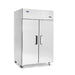 Atosa MBF8005GR Top Mount Two-Door Refrigerator - Scratch and Dent