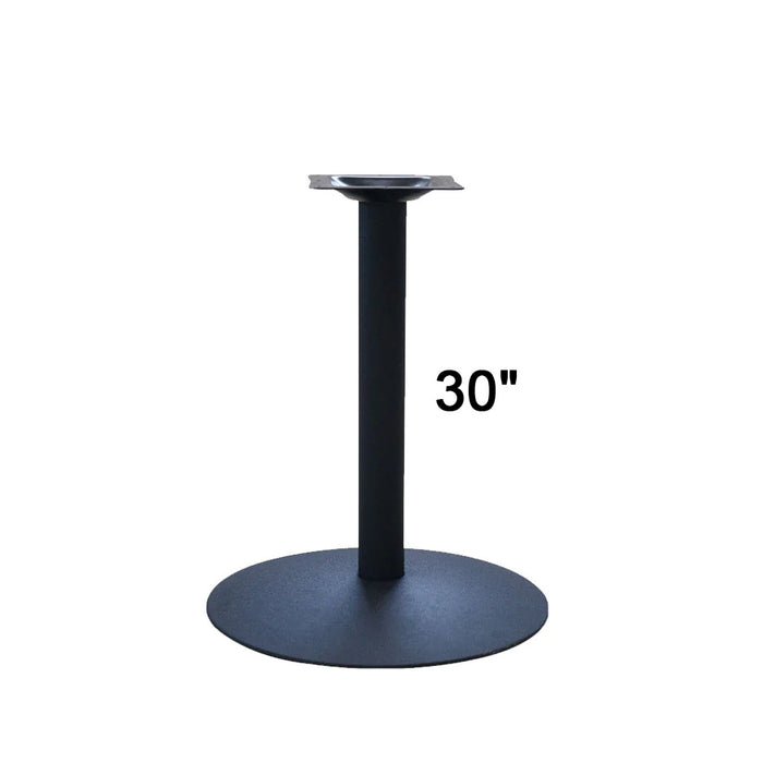 Round table base 30 inch height (TB-ROUND-30) RTB17-30