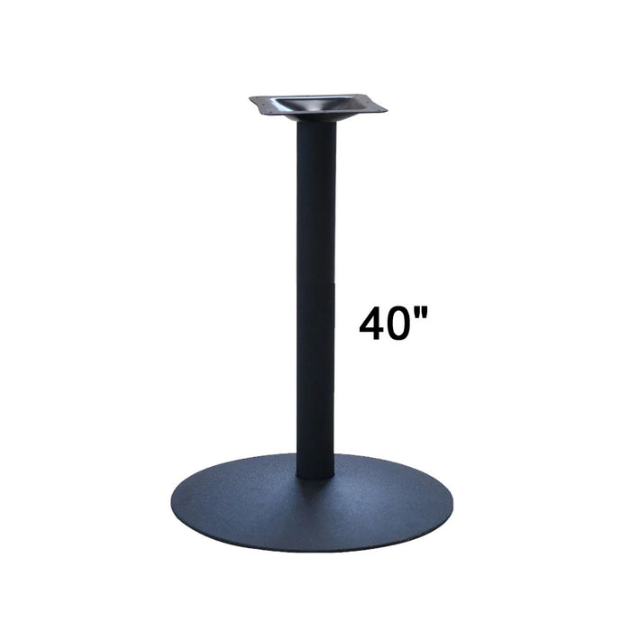 Round table base 40 inches height (TB-ROUND-40) (RTB17-40) (RTB22-40) (RTB28-40)