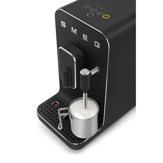 Smeg BCC02 Fully Automatic Espresso Machine with Milk Steam Wand