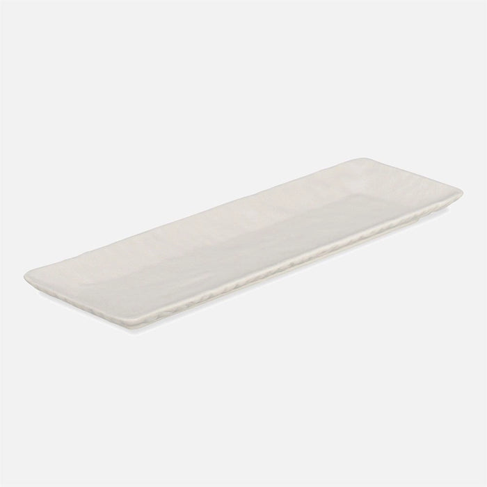 Japandi Rectangular Tray, 33cm -White 7545.054.33