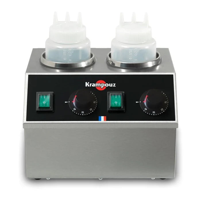 Krampouz BECID2AS Double Sauce Warmer - Kitchen Equipped